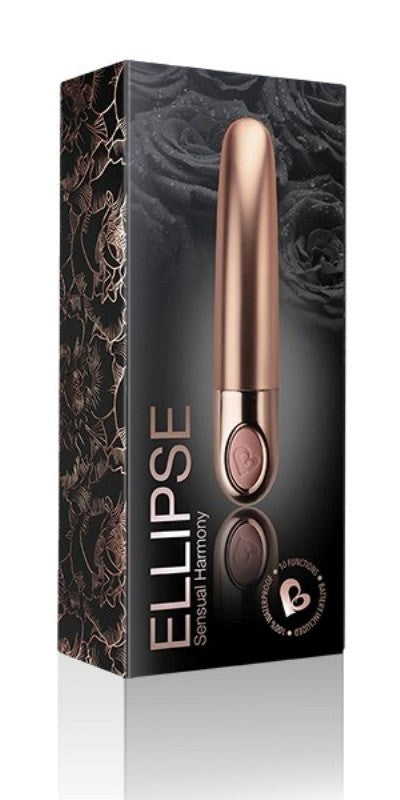 Ellipse Metallic Dusk Pink Bullet Vibrators