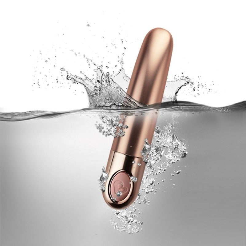 Ellipse Metallic Dusk Pink Bullet Vibrators