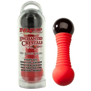 Enchanted Crystals Vibrator The Black Pearl Waterproof Vibrators