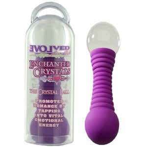 Enchanted Crystals Vibrator The Black Pearl Waterproof Vibrators