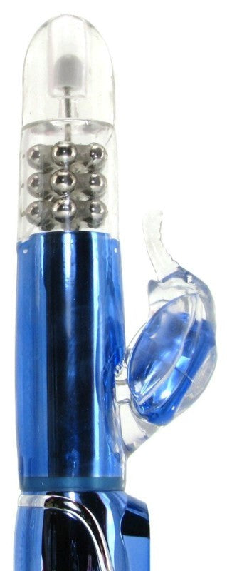 CalExotics Enchanted Thrusting Elle Rabbit Vibrator - Rabbit Vibrators