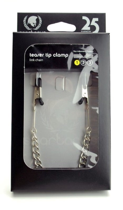 Endurance Teaser Tip Clamps - Link Chain - Nipple and Clit Clamps