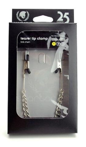 Endurance Teaser Tip Clamps - Link Chain - Nipple and Clit Clamps