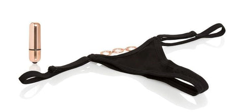 Entice Crotchless Vibrating Panty Massager - Remote Control Vibrators