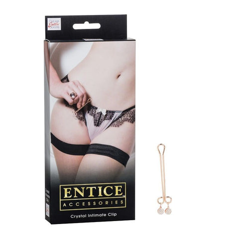 Entice Accessories Crystal Intimate Clitoral Clip - Fancy Dress Ups
