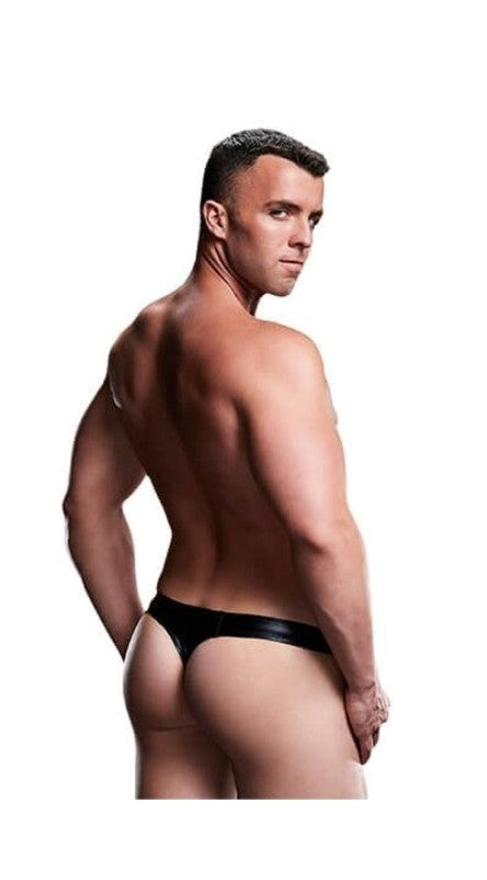 Envy Low-Rise Thong E034 SM Black Jocks and G-Strings