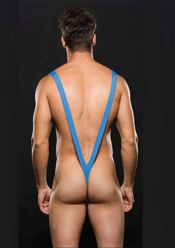 Envy Slingshot Mankini Blue His Fetish