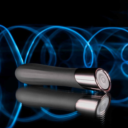 Evolved Back In Black Bullet - Discreet, Powerful Pleasure - Personal Massagers
