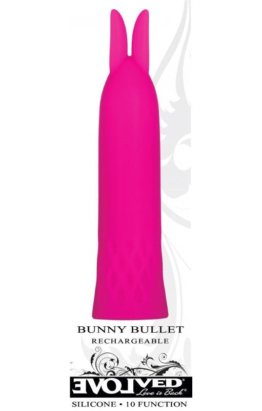 Evolved BUNNY BULLET - 10-Speed Waterproof Pleasure - Bullet Vibrators