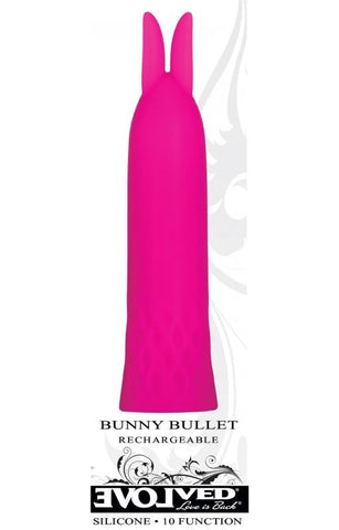 Evolved BUNNY BULLET - 10-Speed Waterproof Pleasure - Bullet Vibrators