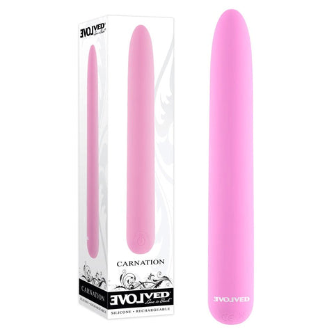 Evolved Carnation Slimline Vibe - Bullet Vibrators