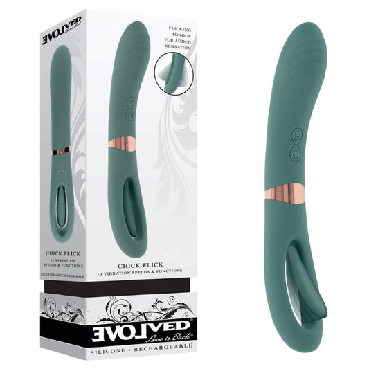 Evolved CHICK FLICK Vibrator - Become the Star of Your Show - G-Spot Vibrators