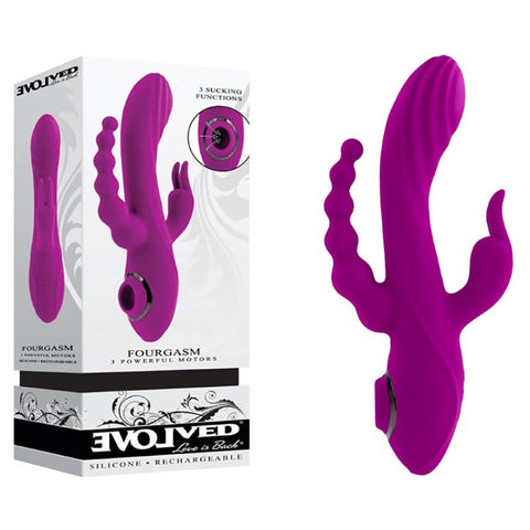 Evolved Fourgasm - Unlock Unparalleled Ecstasy - Rabbit Vibrators