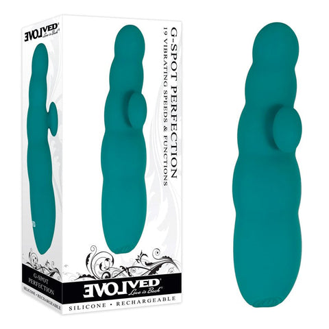 Evolved G-Spot Perfection Massager - Teal Edition - G-Spot Vibrators