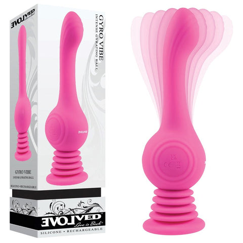 Evolved Gyro Vibe in Pink - Spin into Ecstasy - G-Spot Vibrators