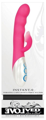 Evolved Instant-O Suction Clitoral Vibrator - Rabbit Vibrators