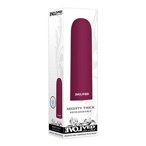 Evolved Mighty Thick - Powerful Vibrations for Intense Satisfaction - Bullet Vibrators
