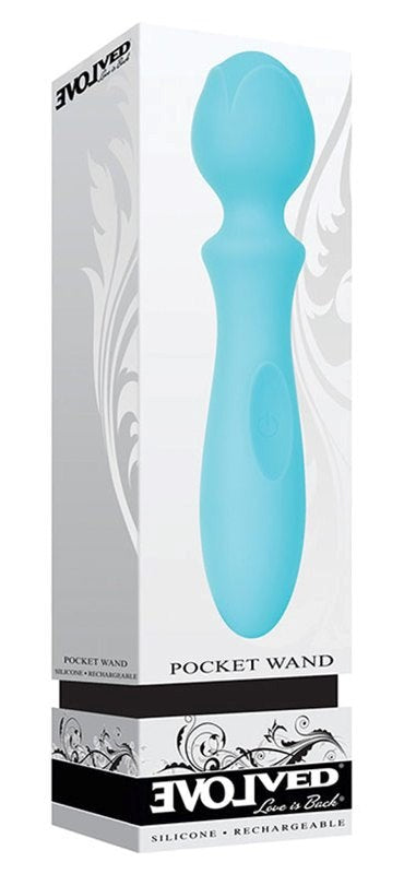 Evolved Pocket Vibrating Silicone Body Wand Waterproof Vibrators