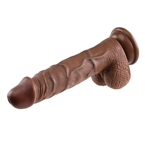 Evolved Realistic Dildo - 8 Inch Dark Delight - Realistic Dildos