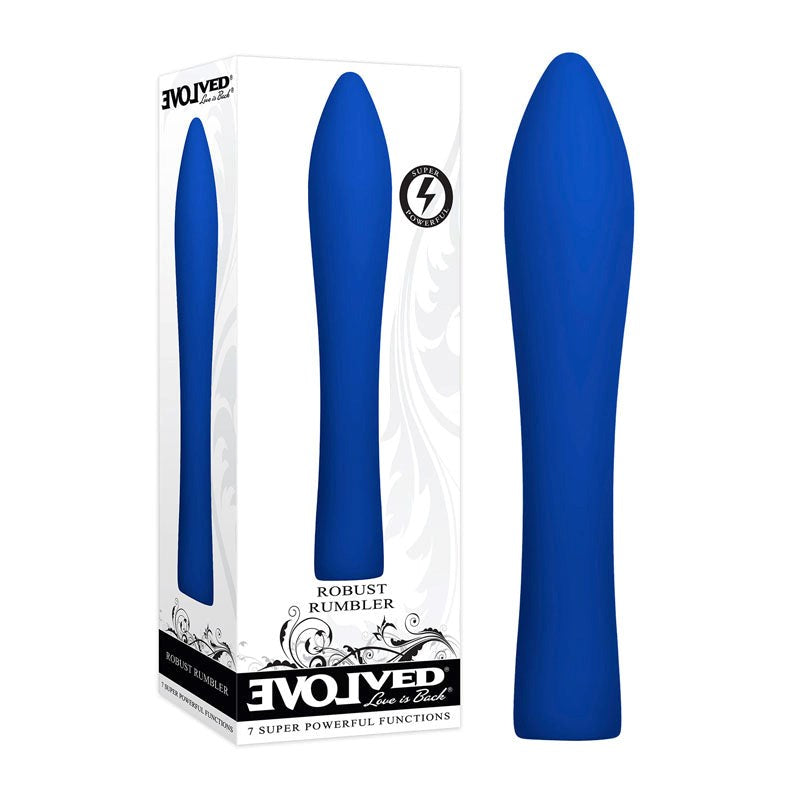 Evolved Robust Rumbler - Blue G-Spot Vibrators