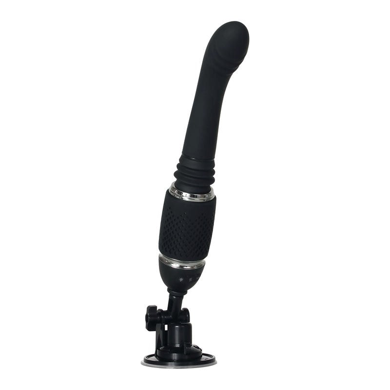 Evolved Thrust & Go Rechargeable Vibrator - Black G-Spot Vibrators