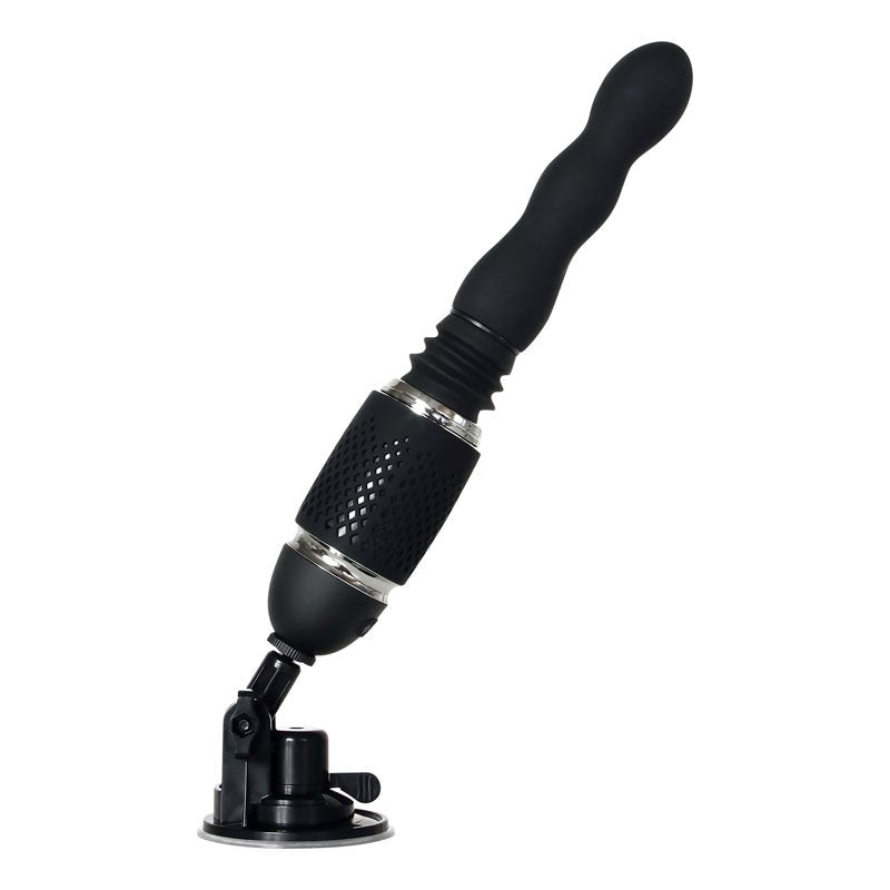 Evolved Thrust & Go Rechargeable Vibrator - Black G-Spot Vibrators