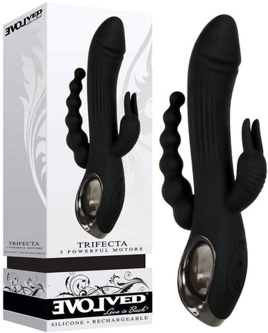Evolved Trifecta - Unleash Blissful Triple-Stimulation - Rabbit Vibrators