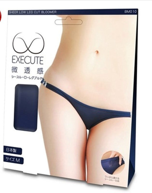 EXECUTE Sheer Low Leg Cut Bloomer - Her Fetish