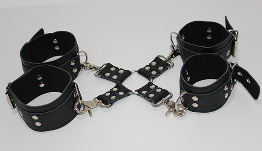 ExtremeRestraints Hog Tie Ankle and Wrist Restraints - Cuffs and Restraints