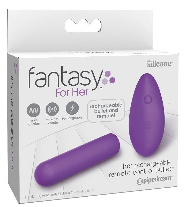 Fantasy for Her Her Rechargeable Remote Control Bullet Bullet Vibrators