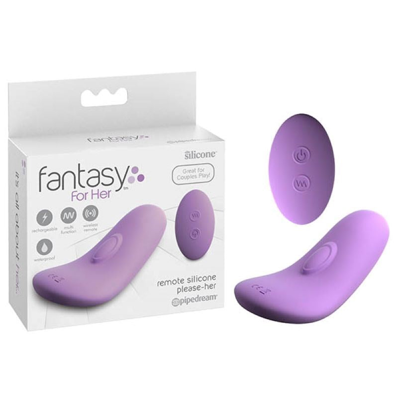 Fantasy For Her Remote Silicone Please-Her Remote Control Vibrators