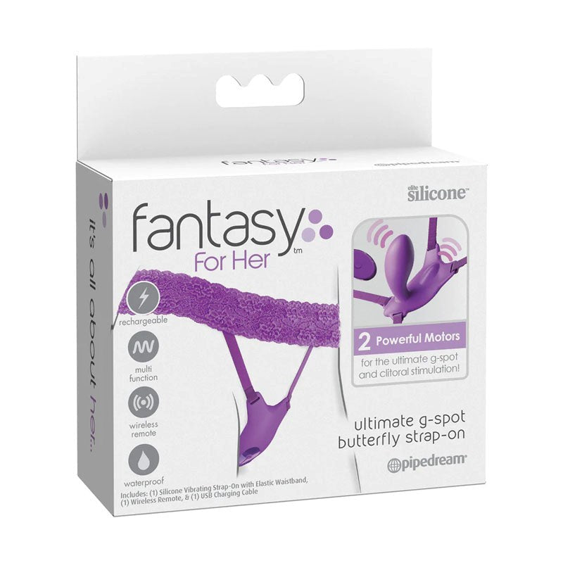 Fantasy For Her Ultimate G-Spot Butterfly Strap-On Strap On Sextoys