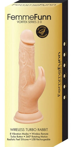 FemmeFunn Vortex Series 2.0 Wireless Turbo Rabbit - Rabbit Vibrators