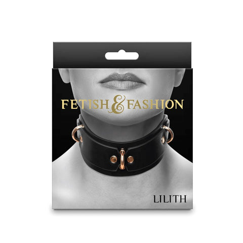 Fetish & Fashion - Lilith BDSM Collar for Doms and Subs - Collars and Leads