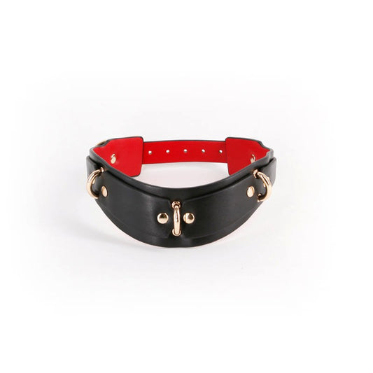 Fetish & Fashion - Lilith BDSM Collar for Doms and Subs {% if variant != 'Default Title' and variant != blank %} {% endif %} Collars and Leads