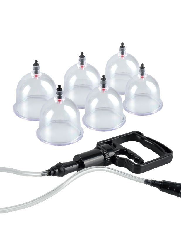 Fetish Fantasy Beginners 6 Piece Cupping Set Breast and Nipple Toys