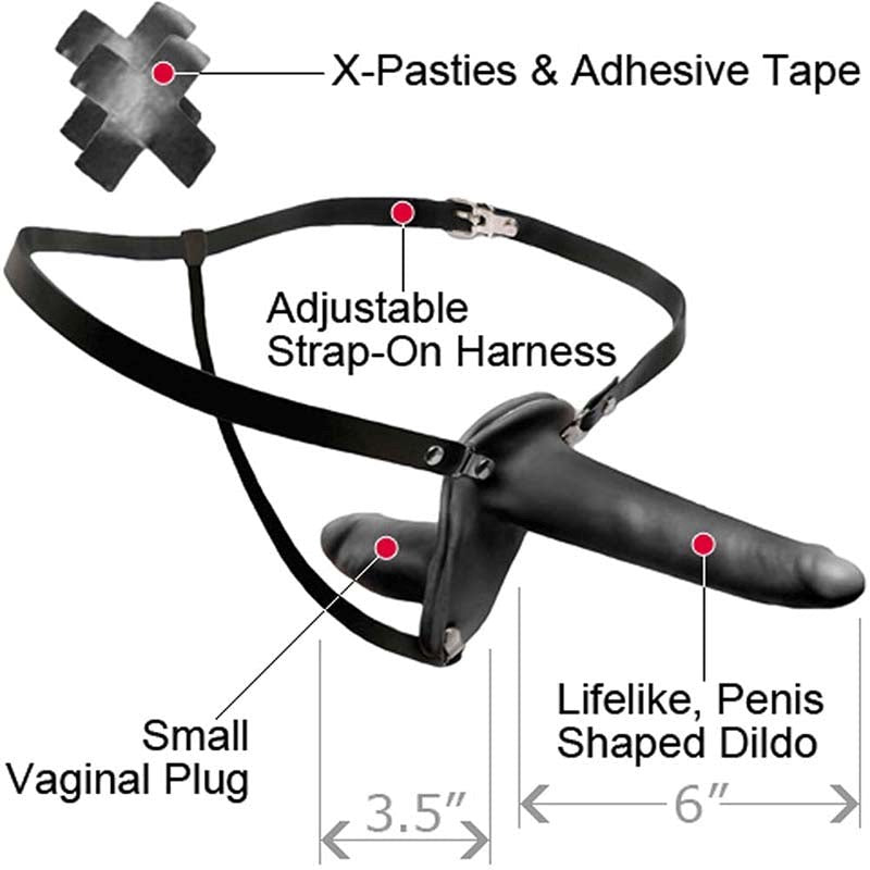 Fetish Fantasy Double Penetrix Strap-On Strap On Sextoys