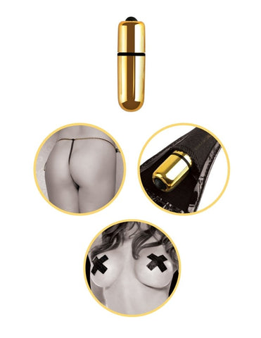 Fetish Fantasy Gold Vibrating Strap-On Dildo Set - Strap On Sextoys