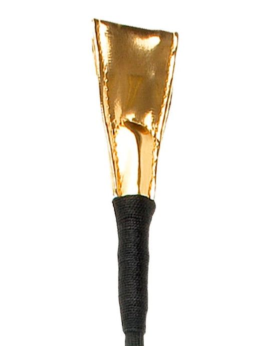 Fetish Fantasy Gold BDSM Play Riding Crop Black Whips And Crops