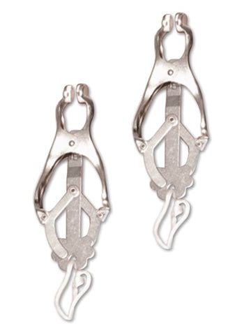 Fetish Fantasy Japanese Nipple Clover Clamps - Nipple and Clit Clamps