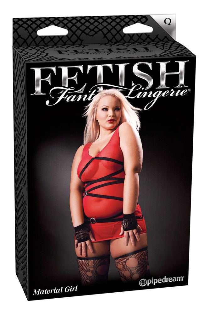 Fetish Fantasy Material Girl Costume Fancy Dress Ups