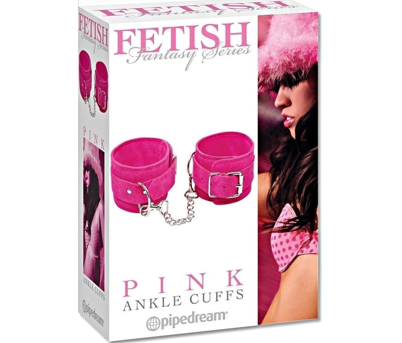 Fetish Fantasy Series Pink Ankle Cuffs Collars And Cuffs