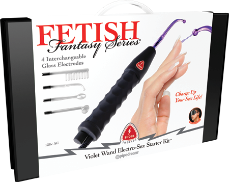 Fetish Fantasy Shock Therapy Violet Wand BDSM Kit - Electro Sex