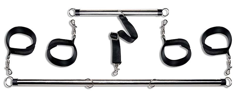 Fetish Fantasy Spread Em Bar and Cuff Set Spreaders and Hangers