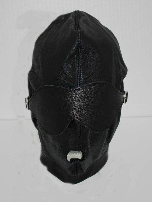 Fetish Supplies Bondage Hood Leather - Bondage Hoods
