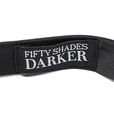 Fifty Shades Darker His Rules Bondage Bow Tie - Fancy Dress Ups