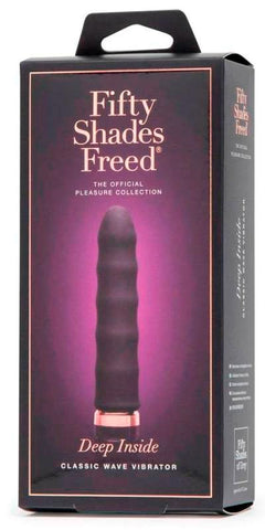 Fifty Shades Freed Deep Inside Classic Wave Vibrator - G-Spot Vibrators