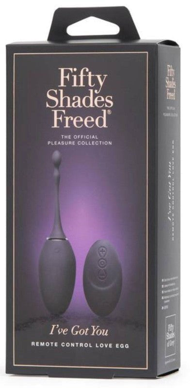 Fifty Shades Freed Ive Got You Remote Control Love Egg - Remote Control Vibrators