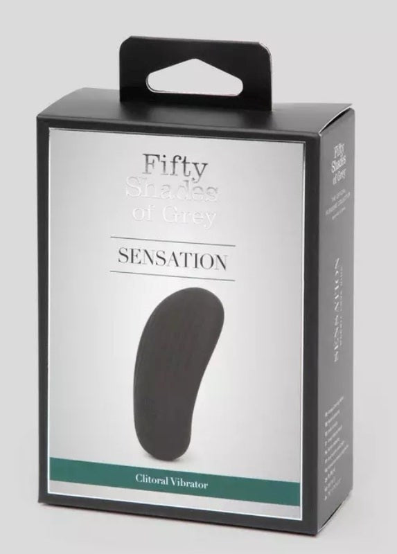 Fifty Shades of Grey Sensation Rechargeable Clitoral Vibrator Clit Ticklers and Pulsators