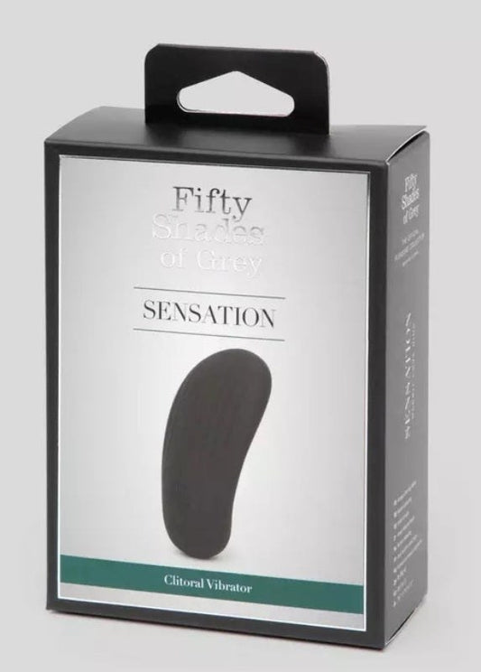 Fifty Shades of Grey Sensation Rechargeable Clitoral Vibrator - Clit Ticklers and Pulsators